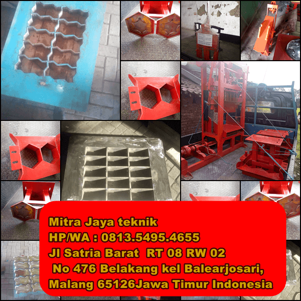 Jual mesin paving block