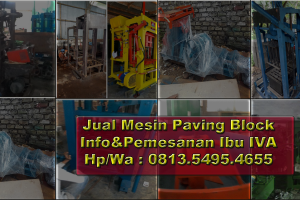 Jual mesin press batako dan paving block hub 0838.3060.0218